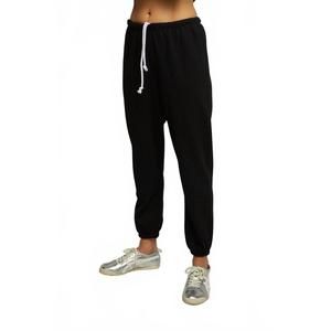 NEW PERFECTWHITETEE johnny french terry sweatpants in true black